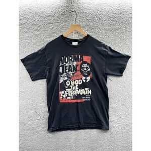Vintage Norma Jean O God The Aftermath T-Shirt Men's Size Medium Black